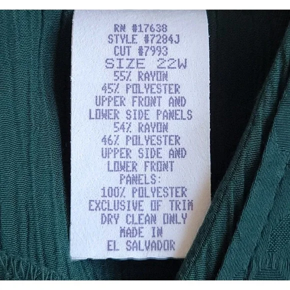 Vintage LADY DORBY Size 22W Peasant Cottagecore Renaissance Dress with Vest - Picture 5 of 8